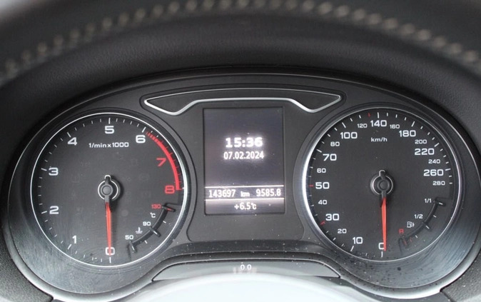 Audi A3 cena 75999 przebieg: 149000, rok produkcji 2015 z Głuchołazy małe 301
